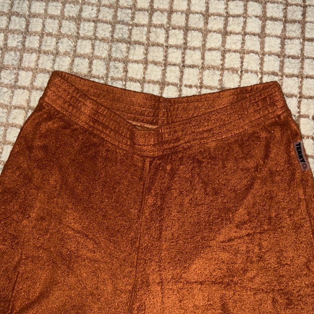 gorgeous simon miller terry cloth wide leg pant